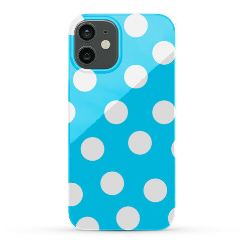 Blue Polka Dot Case Phone Case